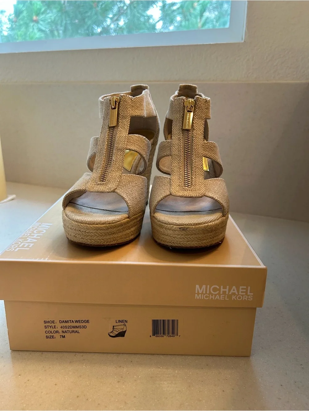 Michael Kors Damita Wedge Sandals